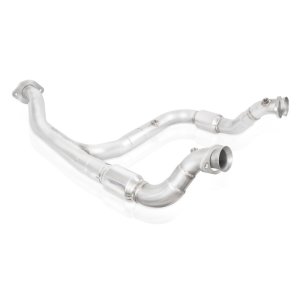 Ford F-150 Performance Exhaust - Stainless Works - Downpipe 3in High-Flow Cats Y-Pipe Factory Connection - `15-`20 Ford F-150 Performance Exhaust - Stainless Works - Downpipe 3in High-Flow Cats Y-Pipe Factory Connection - `15-`20